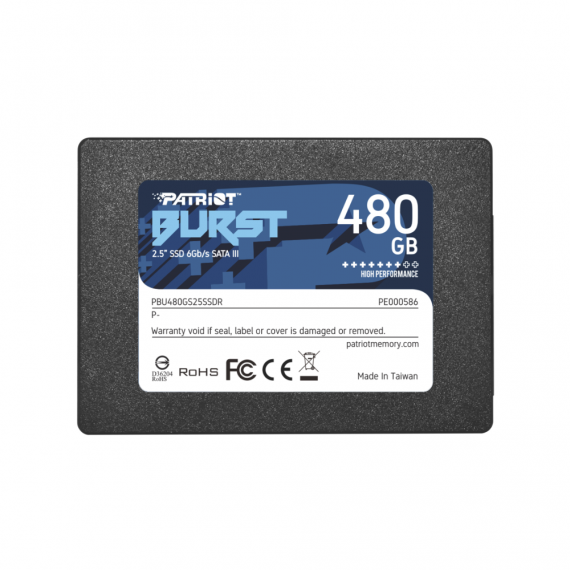 Ssd patriot burst 480gb pbu480gs25ssdr обзор